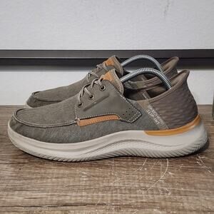 Skechers Slip-Ins RF Hasting Niko Men's Casual Comfort Shoes Size 9 Gray